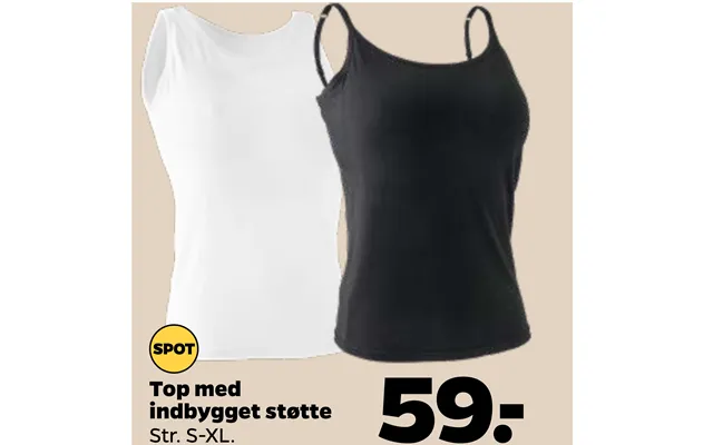 Top Med Indbygget Støtte product image