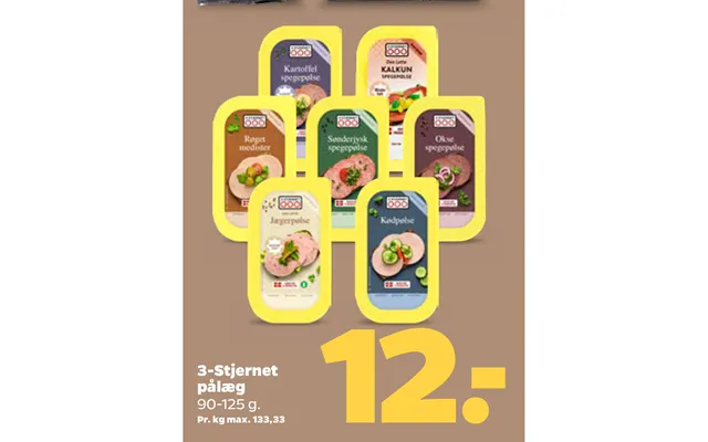 3-Stjernet cold cuts product image