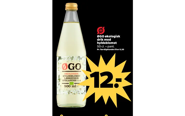 Øgo Økologisk Drik Med Hyldeblomst product image