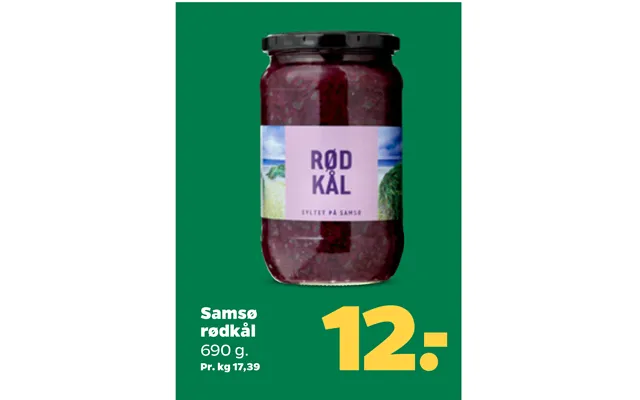 Samsø red cabbage product image