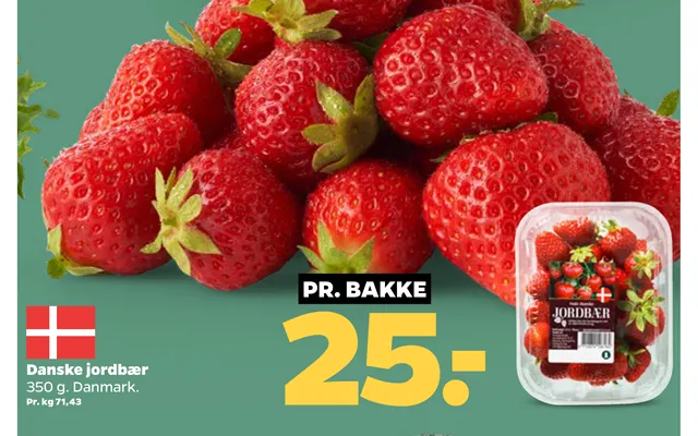 Danish strawberries product image