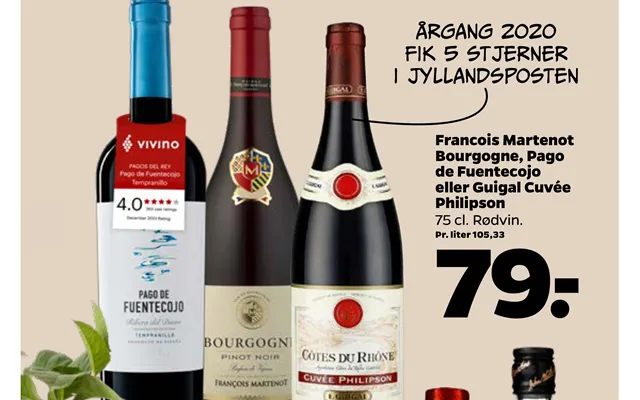 Francois Martenot Bourgogne, Pago De Fuentecojo Eller Guigal Cuvée Philipson product image