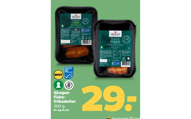 Skagen fish cakes product image