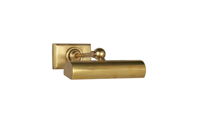 8 Cabinet Maker's Picture Light Antique Brass Outlet