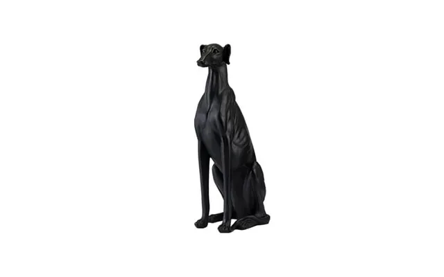 Anville Greyhound Skulptur Sort