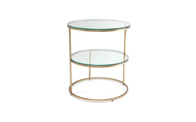 Circles Side Table Brass