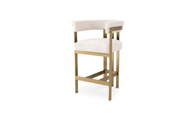 Clubhouse Barstol Bouclé Cream