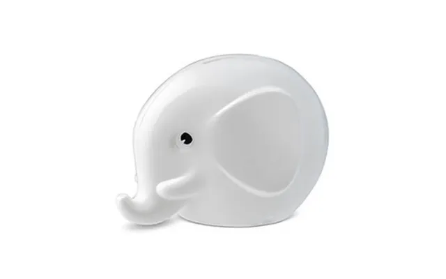 Elefant Sparebøsse Hvid