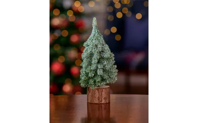 Frosty Spruce Christmas Decoration Green