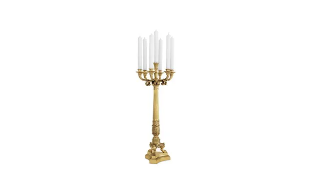 Jefferson Candle Holder Brass