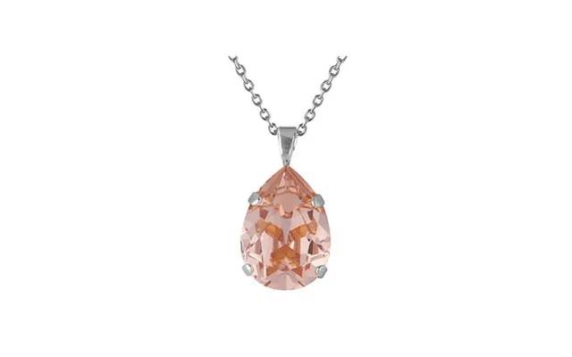 Mini Drop Halskæde Vintage Rose Rhodium