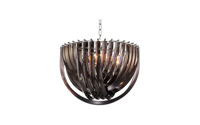 Murano Lysekrone Smoke L