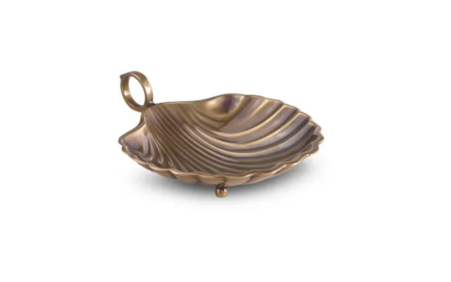 Shell Tray Vintage Brass