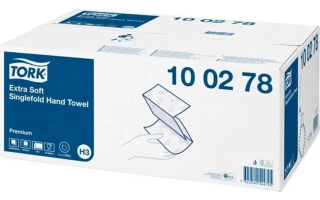 Tork Extra Soft Singlefold H3 2-lags Håndklæde 3000-pak product image