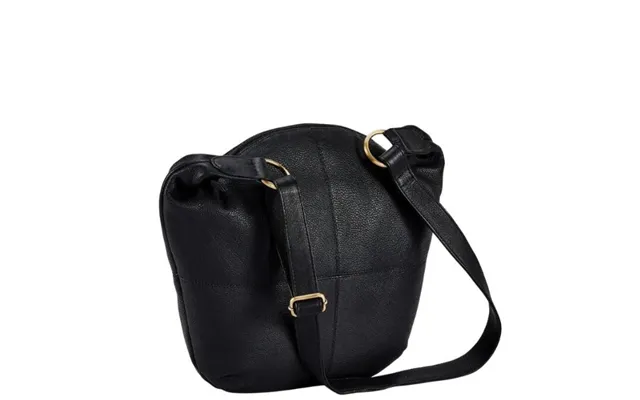 Style Freya I Sort. Klassisk Og Smuk Crossbody- Og Skuldertaske I Læder Til En Fantastisk