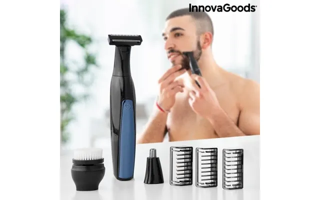 4 I 1 Multifunktionel Ergonomisk Genopladelig Barbermaskine - Innovagoods