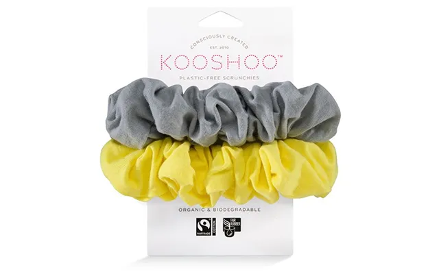 Hår Scrunchie Sunrise Plastikfri - 2 Stk