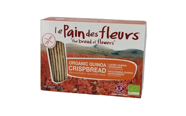 Knækbrød Quinoa Glutenfri Økologisk - 125 Gram product image