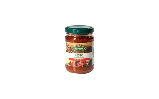 Pesto Rød Rosso Økologisk - 140 Gram