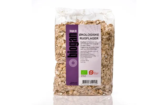 Rye Flakes Austrians Økologisk- 500 Gr - Biogan product image