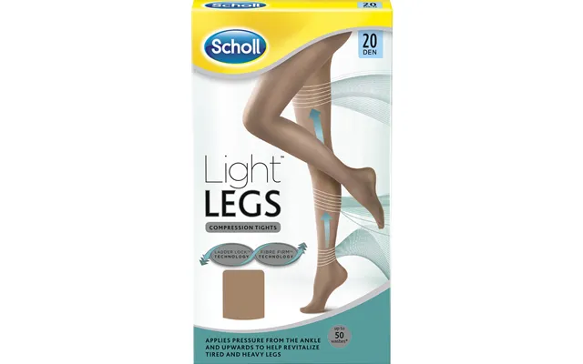 Scholl Lights Legs 20 Denier Xs - M Small Lysebrun product image