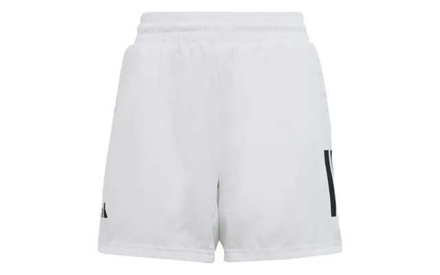 Adidas Boys Club 3-stripe Junior Shorts White