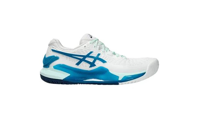 Asics Gel-resolution 9 Women White Teal Blue