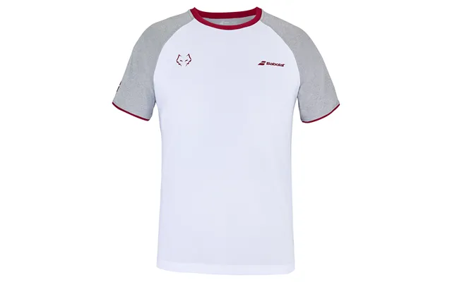 Babolat Crew Neck Tee Juan Lebron White White