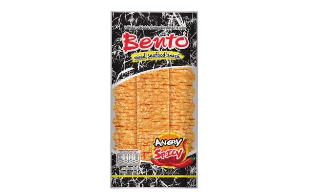 Bento Mixed Seafood Snack Angry Spicy Flavour 20 G. - Fiskesnacks