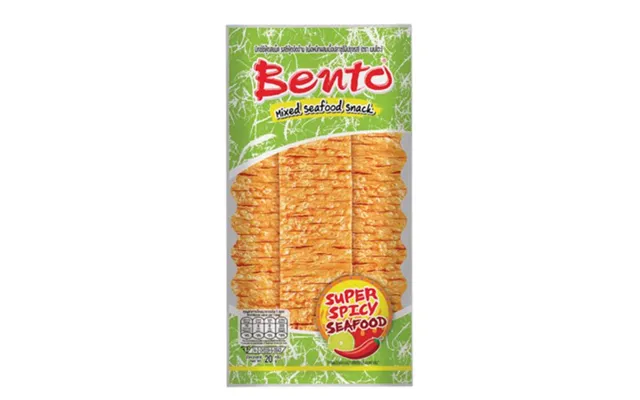 Bento Squid Seafood Snack Super Spicy Seafood 20 G. - Fiskesnacks