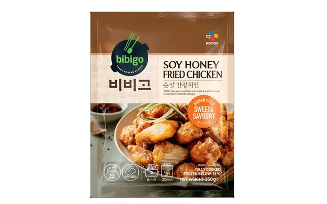 Bibigo Soy Honey Fried Chicken 350 G. - Dumplings Og Færdigretter