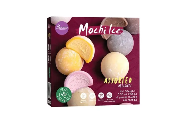 Mochi Ice Assorted Flavors 156 G. Frost Product - Mochi Ice product image