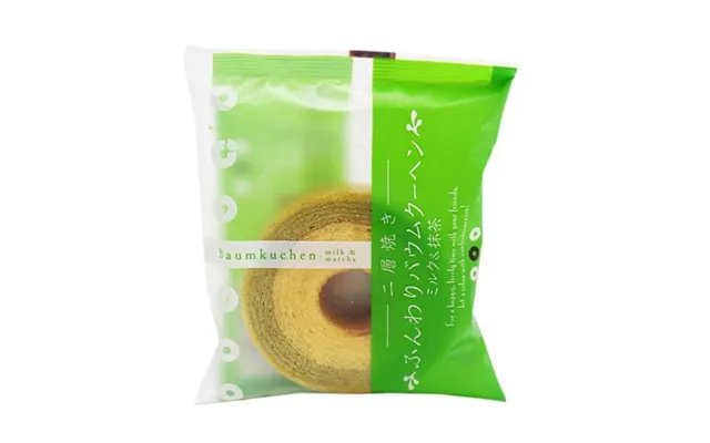 Taiyo Food Bamkuchen Matcha Cake 60 G. - Kiks Og Kager