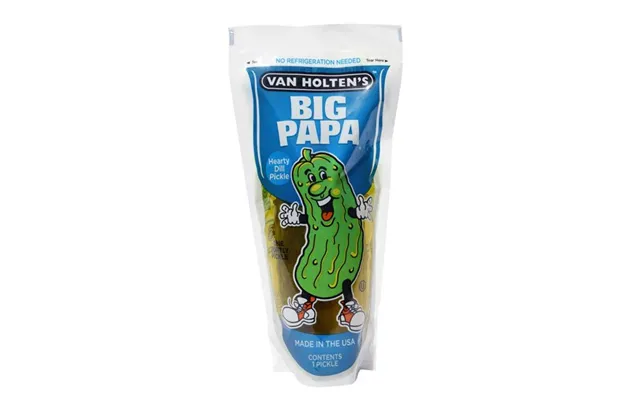 Van Holten's Big Papa Hearty Dill Pickle 140 G. - Grønt Og Frugt På Glas Og Dåse