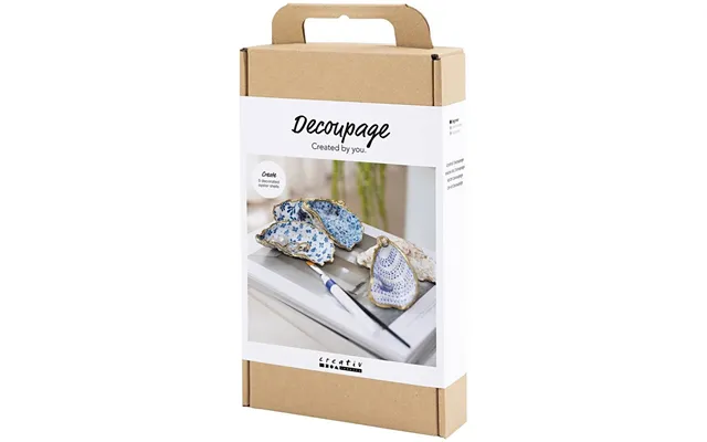 Creativ Company Diy Découpage-kit Østersskal