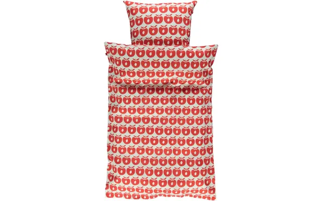 Babysengetøj 70x100cm Med Æbler Red