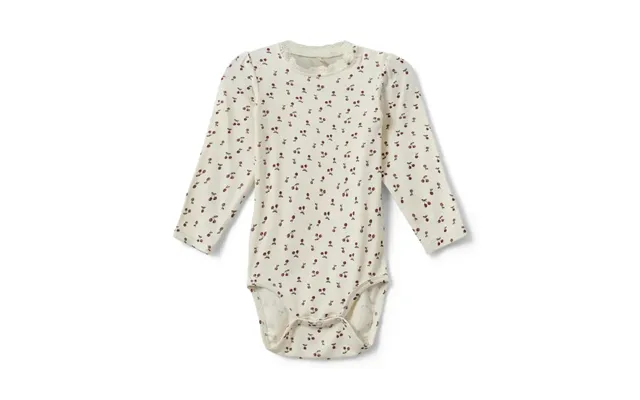 Dicte Langærmet Body - Cherry