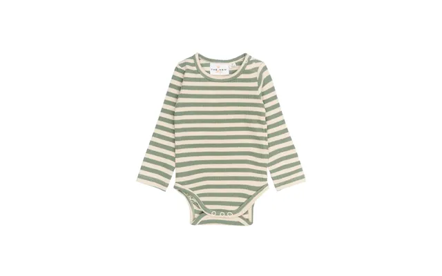 Fro Rib Body Langærmet - Lily Pad