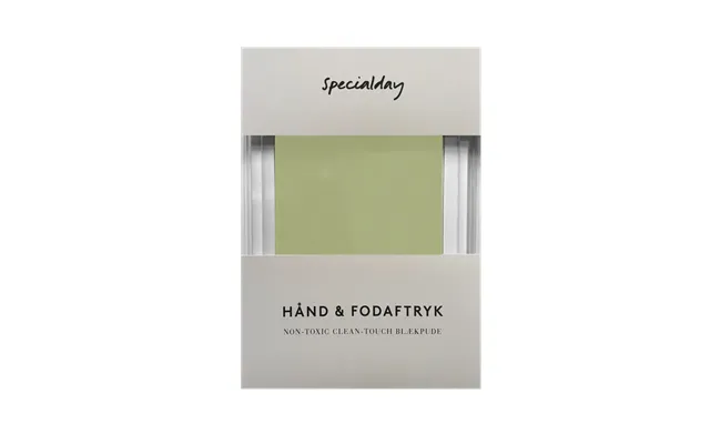 Hånd Og Fodaftryk Grøn