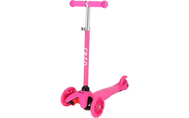Løbehjul Med Lys Pink