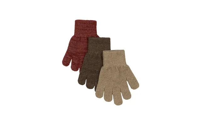 Magic Handsker 3 Pak Med Lurex - Doeskin