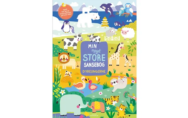 Min Meget Store Sansebog - Dyreungerne