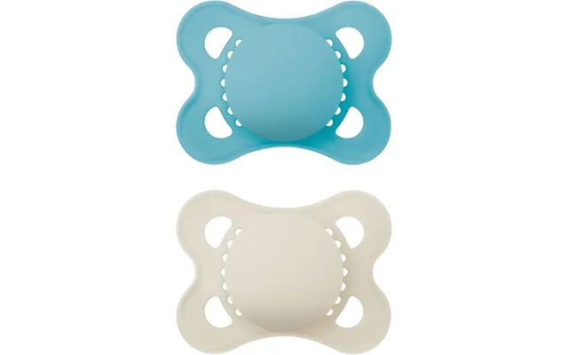 Original 0-6m Silicone Unprinted Blue