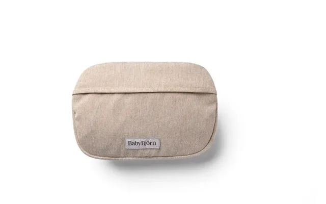 Pose Med Lommer Til Bæresele Vævet Mélange - Lys Beige