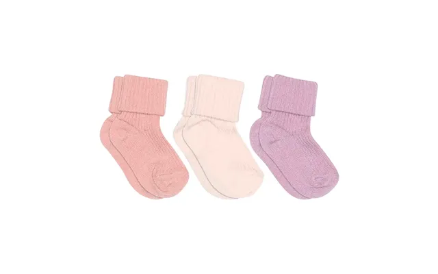 Rib Baby Strømper 3-pak - 1250