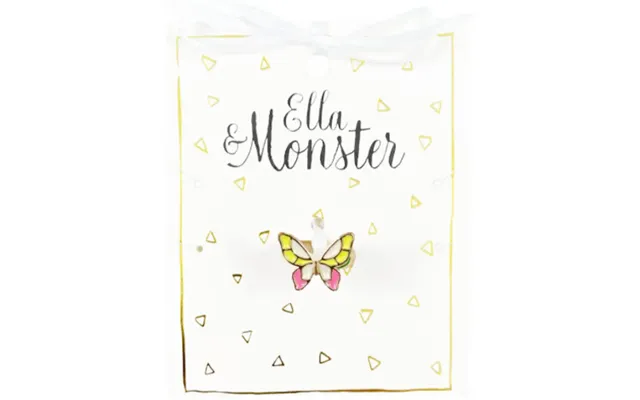 Ring Pink Butterfly