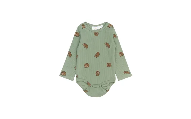 River Rib Body Langærmet - Lily Pad