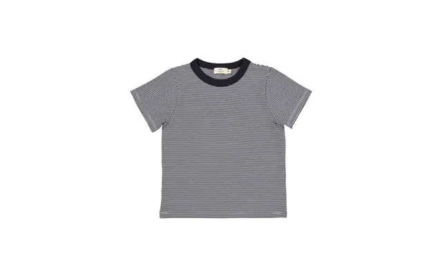 Stribet T-shirt - Navy