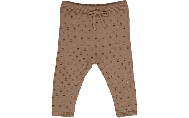 Strikkede Bukser - Walnut