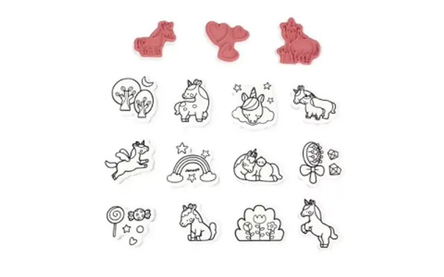 Unicorn Stampinoo - 15 Stamps